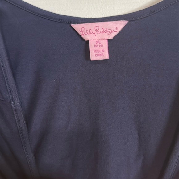 Lilly Pulitzer GIRLS LACEY COMBO DRESS - Picture 2 of 4